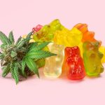 CBD-edibles-on-pink-background